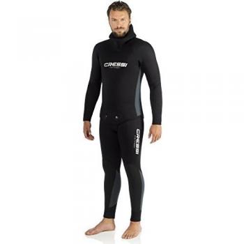 Cressi Herren Neopreneinheitauchanzug Fisterra 5mm, Schwarz, XL/6