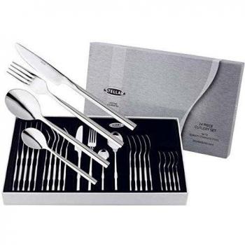 Stellar Rochester Stainless Steel 24 Piece Cutlery Set
