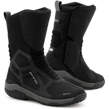 Revit Botas de Moto Everest GTX Negras con tecnología Goretex, talla 43