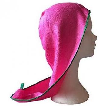 Turban cheveux fuchsia