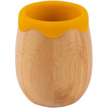 Bamboo Baby Trainer Cup 130ml with Silicone Liner