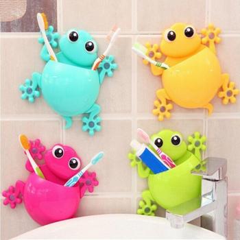 Random Cartoon Gecko Toothbrush Organizer