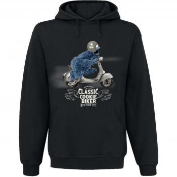 Felpa a Manica Lunga Nero “Classic Cookie”