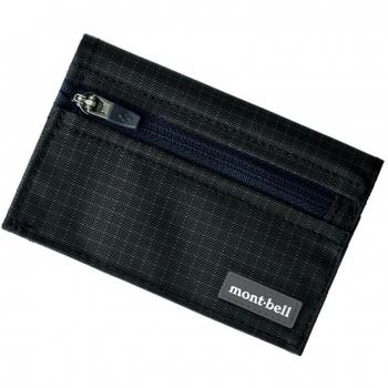 Montbell Black Compact Nylon Wallet for Trails