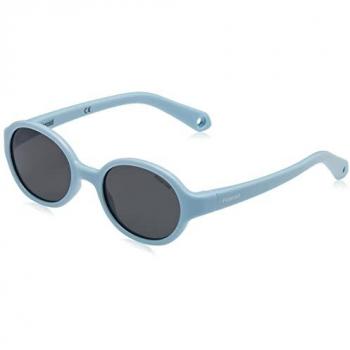 Polaroid Kid MVU/M9 Light‑Blue Grey Polarized Lens Kids’ Sunglasses