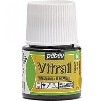 Pébéo 050014 Vitrail 1 Flacon Bleu 45 ML