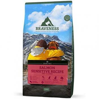 Braveness Dog Food Sensitive Taste Salmon Grain Free 3 kg