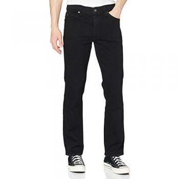5-Pocket-Jeans MUSTANG Style Tramper Straight Gr. 33, Länge 36, schwarz