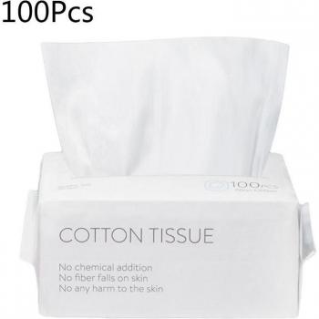 One-Time Use Cotton Facial Wipes