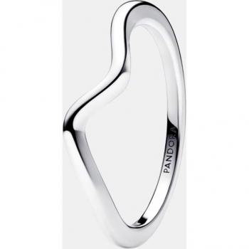 Bague Argent Vague Poli