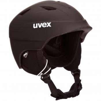 UVEX Airwing 2 Pro Skihelm für Kinder – Schwarzes Matt – 52/54 cm