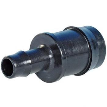 Hozelock Compact Hose Adapter – 25 mm to 12 mm Black
