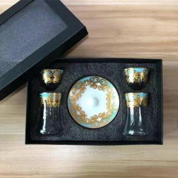 Taza de Café Dorada de Lujo “Regalo Imperial”