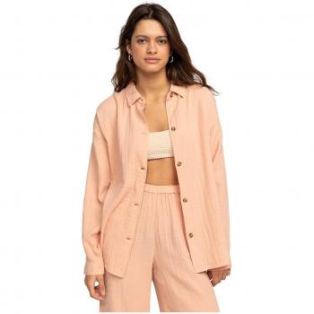 Regular Fit Camicia Roxy Morning Time Corallo ERJWT03613