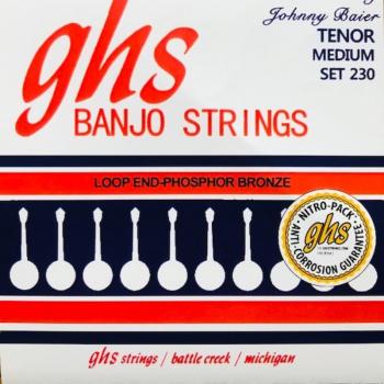 GHS 230 Banjo Saiten für 4-Saiter