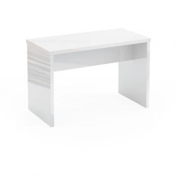 Banc de maquillage Vicco, 90 cm, Blanc Brillant
