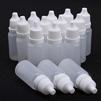 5-Pack Durable Eye Liquid Dropper Bottles 5-100ml