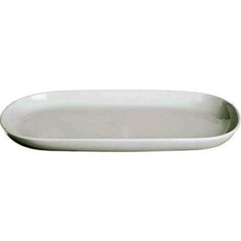 Piatto Ovale Home Excèlsa Blanco 30,4x16 cm