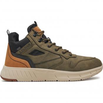 Stiefel mit Schnürung o.liver Khaki 5‑16245‑43