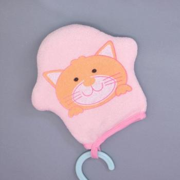 Soft Cotton Cat Shower Sponge