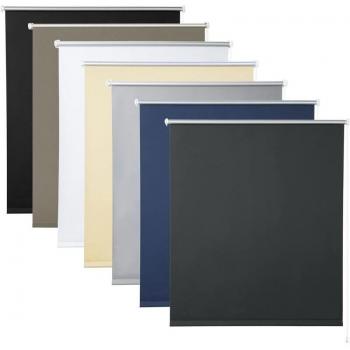 Estor Liso Antracita Protección UV 120x160 cm