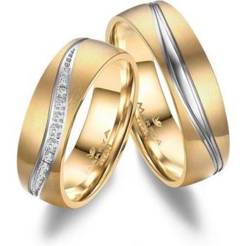 Partnerringe MARRYA – Titan Gold, Herren‑Ring