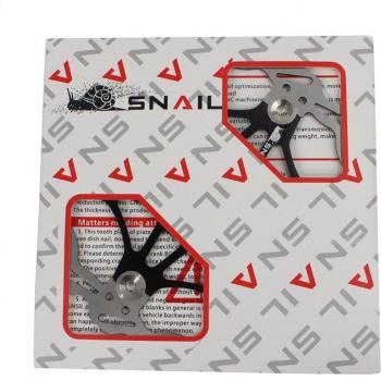 Rotores de freno con pastilla para bicicleta 160MM/180MM/203MM