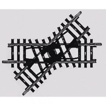H0, Kleine Kruising, K-Rail, 90mm, 45 Grad, Artikelnummer 2258, Märklin