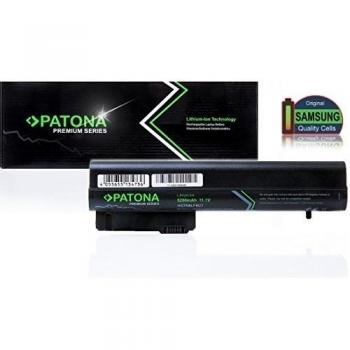 Patona Hochleistungs‑Notebook‑Akku 5200 mAh – HP EH767AA, Compaq 2400 – schwarz/grün