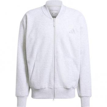 Giacca Bomber Uomo adidas Elevated All Szn Terry Loop Grigia