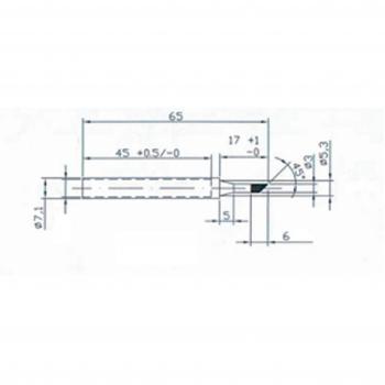 HQ Solder 3 mm Vervangingstip