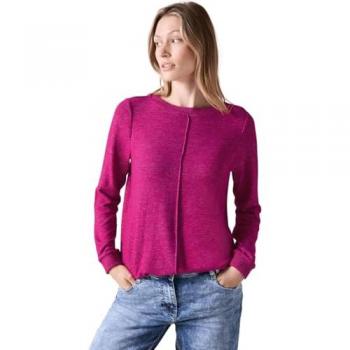 Cecil Kurzarmshirt NOS Cosy Melange