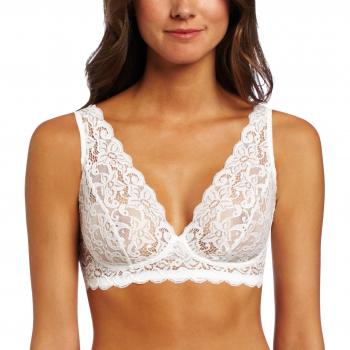 All Lace White 32B Luxury Bra – Hanro