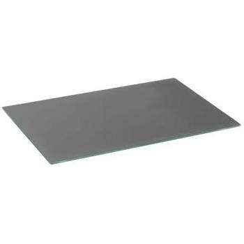 Heavy‑Duty 50x40 cm Grey Glass Food Prep Board