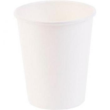 Tazas de Papel Pequeñas Blancas para Café, Té