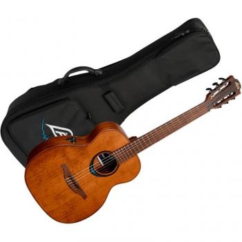 Guitare Lâg Bluewave 1 Travel Nylon Brun