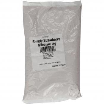 Simply Strawberry Milkshake Powder 1 Kg