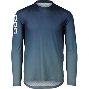 MTB POC Essential XL Blu Marino Manica Lunga