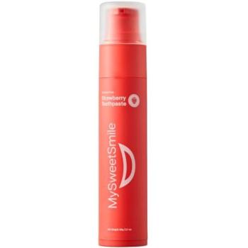Pure Strawberry Glow My Sweet Smile Toothpaste – Fluoride Free, Transparent
