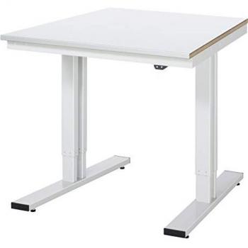Etabli RAU 300 plateau MDF 25 mm revêtement acier, 300 kg, L 750 × P 1000 × H 720‑1120 mm