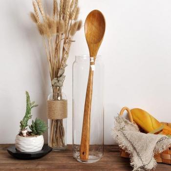 16.5 Inch Long Wooden Spoon for Kitchen