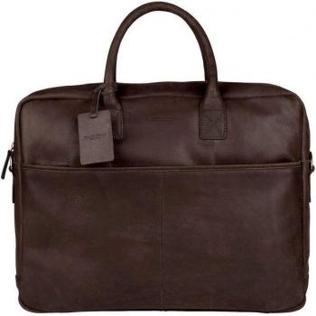 Burkely Borsetta per Notebook Fondamenti Vintage Marrone