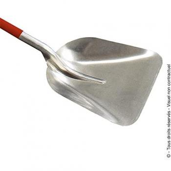 Pelle de neige Mermier – Aluminium 33 cm, Manche en bois