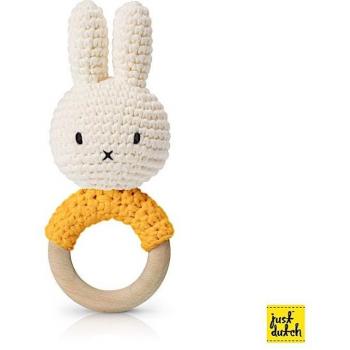 Hochet Miffy en Coton Naturel Just Dutch