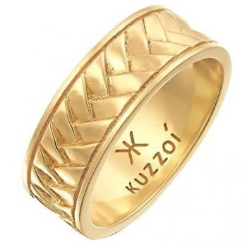 Herren Bandring Fischgräten Vintage 925 Silber Schmuck