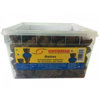 Ositos de chocolate con leche 1 kg