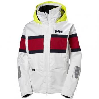 Helly Hansen Salt Original Women’s Hooded Jacket Weiß XL