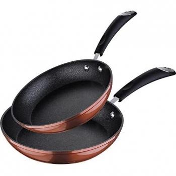 San Ignacio Set de Sartenes con Mango de Silicona 20 y 24 cm