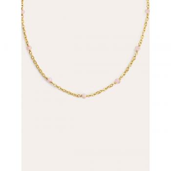Collar Altea Dots con Piedras Naturales en Baño de Oro