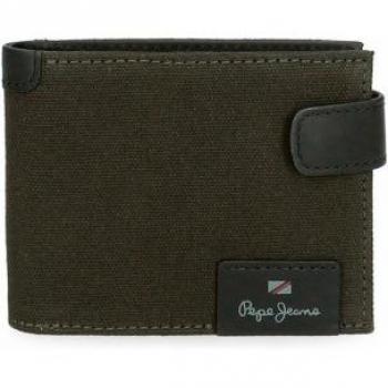 Hilltop Wallet by Pepe Jeans – Dark Green – 450024815 – One Size (Men)